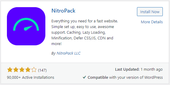 nitropack installation